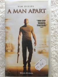 &quot; A man apart  &quot;   -   VHS -  /  Vin Diesel, Geno Silva, Jacqueline Obradors, Larenz Tate, Steve Eastin, Timothy Olyphant.
