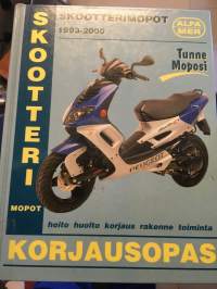 Skootterimopot 1993-2000 -  Korjausopas : hoito, huolto, korjaus, rakenne, toiminta