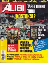 Alibi 1996 N:o 1:  Tapettiinko Tuuli kostoksi?; Jopa 30 kuollut itäviinoihin; Äidin ja lapsen raaka murha; Hitlerin röntgenkuvat löytyivät