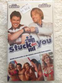 &quot; Stuck on You  &quot;   -   VHS -  /Matt Damon, Greg Kinnear, Eva Mendes