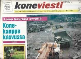 Koneviesti  1995  nr 3 / Konekauppa, yrtti- js mausteviljelykoneet,  moottorisaha klapikoneessa