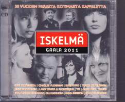 CD Iskelmä gaala 2011 - 30 vuoden parasta kappaletta. 2 CD.