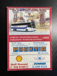 Pargas telefonkatalog / Paraisten puhelinluettelo 1995