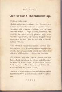 Olen sanomalehdentoimittaja, 1944. 2.p.