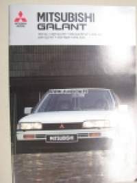 Mitsubishi Galant 1987 -myyntiesite