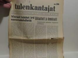 Tulenkantajat N:o 20 / 1938