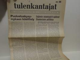 Tulenkantajat N:o 15 / 1938