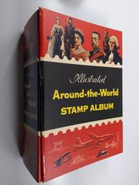 Illustrated Around-the-world stamp album