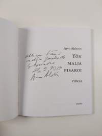 Yön malja pisaroi (signeerattu, tekijän omiste)