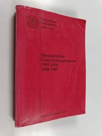 Opetusohjelma = Undervisningsprogram : 1955-1996, 1966-1997