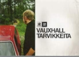 GM - Vauxhall Tarvike esite