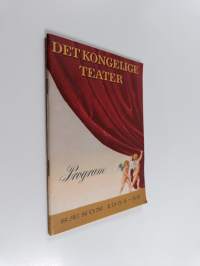 Det kongelige teater - program : season 1954-55