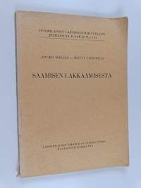 Saamisen lakkaamisesta : luentojakso