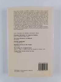 Ecology and management of forest insects