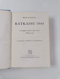 Suomen sota 1939-1945 3 : Ratkaisu 1944