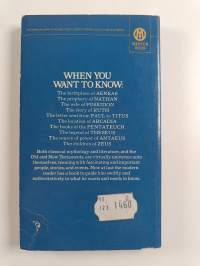 The Mentor Dictionary of Mythology and the Bible