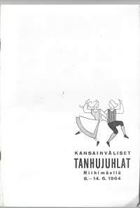 Kansainväliset Tanhujuhlat Riihimäellä Riihimäki 1964