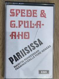 Spede &amp; G. Pula-Aho Pariisissa 1969 -C-kasetti / C-cassette