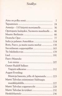 Aina on polku edessä (Martti Talvela). 1.p.