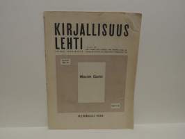 Kirjallisuuslehti N:o 10-11 / 1936