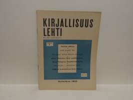 Kirjallisuuslehti N:o 2 / 1935