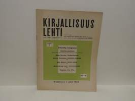 Kirjallisuuslehti N:o 7 / 1935