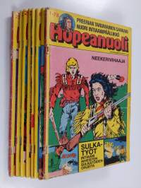 Hopeanuoli nrot 1-2,6,8 ja 20-23/1978