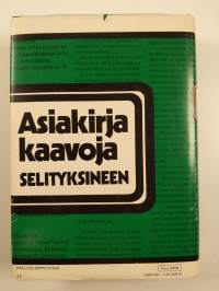 Asiakirjakaavoja selityksineen