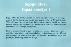 Seppo Hovi  -Vapaa säestys I  Pianolle