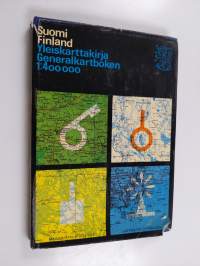 Suomi Finland yleiskarttakirja = generalkartboken 1 : 400 000