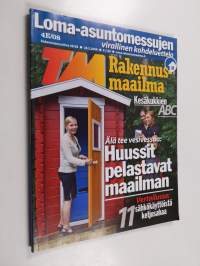 TM Rakennusmaailma 4E/2008 / Virallinen Messuluettelo - Loma-asuntomessut 13.6.-6.7.2008 Reposaari
