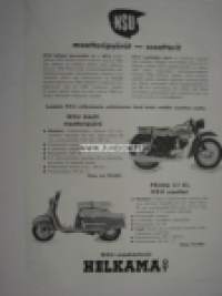 NSU moottoripyörä ja skootteri Maxi, Prima III KL -myyntiesite