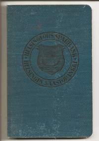 Helsingin Säästöpankki Vastakirja - pankkikirja  1925  täyttämätön