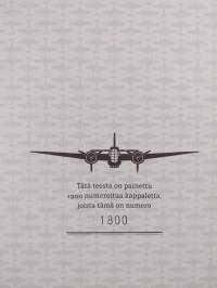 Pommituslentäjät Suomen sodissa 1918-1945 (numeroitu)