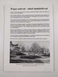 Pojat sotivat - ukot muistelevat (signeerattu, tekijän omiste)