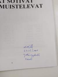 Pojat sotivat - ukot muistelevat (signeerattu, tekijän omiste)
