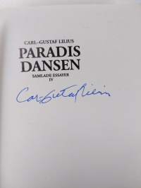 Paradisdansen - Fjärde essaysamlingen (signeerattu, tekijän omiste)