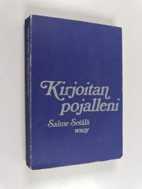 Kirjoitan pojalleni