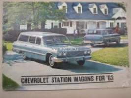 Chevrolet Station Wagons 1963 -myyntiesite