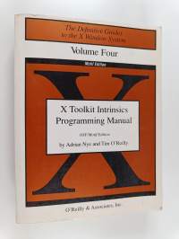 X toolkit intrinsics programming manual : OSF/Motif 1.1 edition for X11, release 4