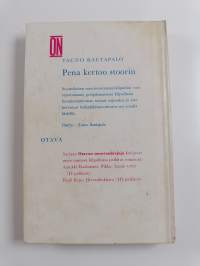 Pena kertoo stoorin