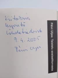 Taistelu sosiaaliturvasta : ammattiyhdistysväen toiminta sosiaaliturvan puolesta 1957-1963 (signeerattu, tekijän omiste)