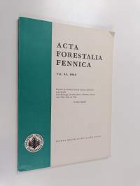 Acta forestalia Fennica 93, 1969 : Kuusen ja männyn kasvun kehitys ojitetuilla turvemailla