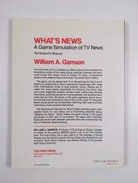 What&#039;s News - A Game Simulation of TV News : Participant&#039;s Manual