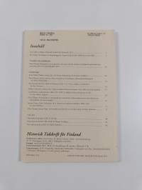 Historisk Tidskrift för Finland 1/2011