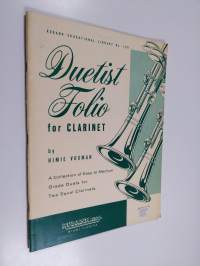 Duetist folio for clarinet
