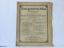 Snégourotchka - Chanson du Bonhomme Hiver