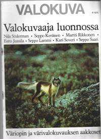 Valokuva 1975 nr 4 / Suomen valokuvajärjestöjen keskusliitto Finnfoto.