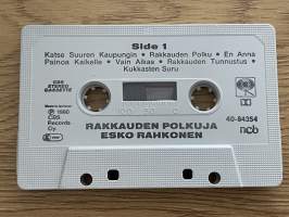 Esko Rahkonen Rakkauden polkuja -C-kasetti / C-cassette