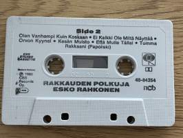 Esko Rahkonen Rakkauden polkuja -C-kasetti / C-cassette